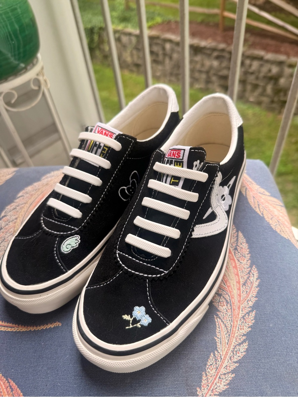 Vans x Sandy Liang Style 73 DX black sneakers - Brand new, size W8.5 / M7